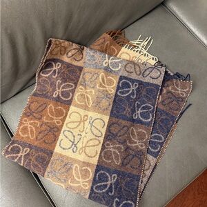 Loewe Multicolor Patterned Scarf